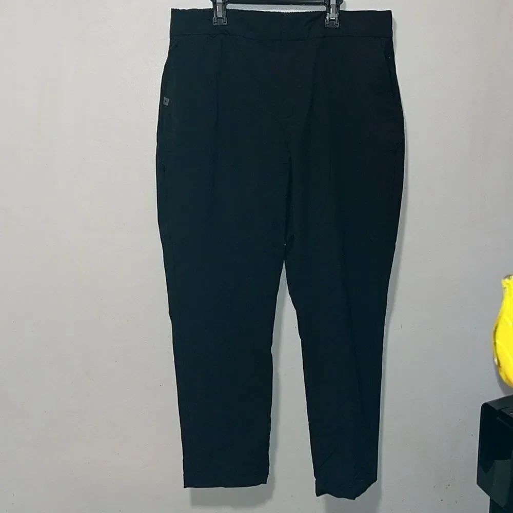 EUC MEN’S XL SHORT FIGSPRO BLACK STRAIGHT LEG TROUSERS